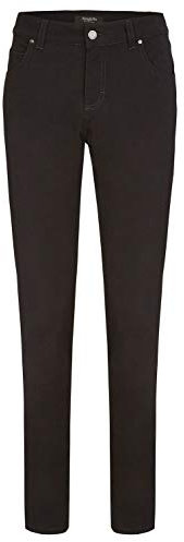 Angels Damen Jeans Hose Skinny Comfort Denim JetBlack 419-12 100*, Größe:44W / 32L, Farbe:100