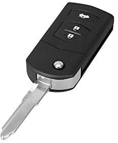 1neiSmartech Schlã¼Sselgehã¤Use Und Klinge Der Fernbedienung Mit 3 Tasten Fã¼R Pkw Mazda 3 5 6 Mx5 Rx8 Cx-5 Cx-7 Cx-9