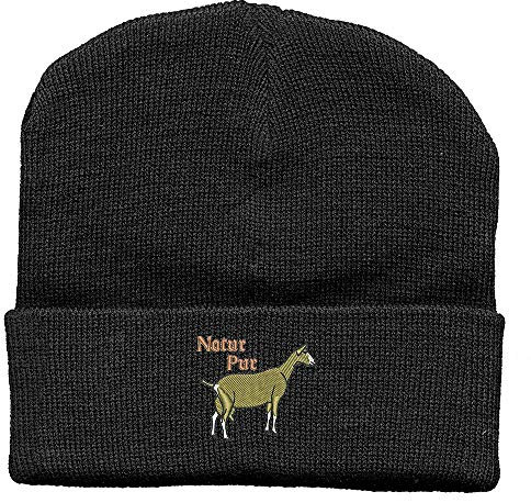 Hip-Hop Mütze Ziege Natur Pur 51256 schwarz