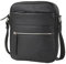 Lois - Sacoche Homme Bandouliere. Pochette Homme en cuir véritable élégante et compacte pour usage quotidien affaires loisirs style urbain, Noir