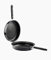 Vier 298 299, 201 centiliters, Aluminio, Negro