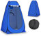 CLIPOP Pop Up Toilettenzelt Umkleidezelt, Outdoor Camping Duschzelt, Anti UV Ankleidezelt für Strand, Angeln, Baden, mit Tragetasche
