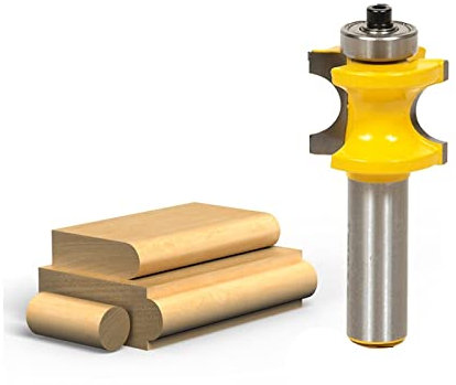 1 Pc 1/2 Shank Bullnose Router Bit 1/4r - 1/2 Bead Woodworking Cutter Tenon Cutter For Woodworking Tools