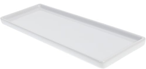 Operitacx Make Up Organizer ?e Servierplatte Porzellan Servierschale für Partys - Tablett Dessertplatte Salatplatte für Party Keramikplatte für Fleisch Futter Vorspeise L. Schmuck Tablett