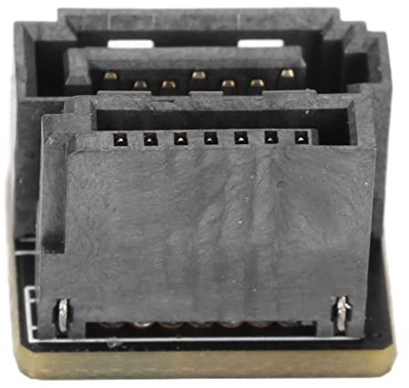 BUHB 180-Grad-Kompakt-Laptop SATA7Pin-Adapter Horizontale Schnittstelle ABS-Material SATA7PIN-Adapter