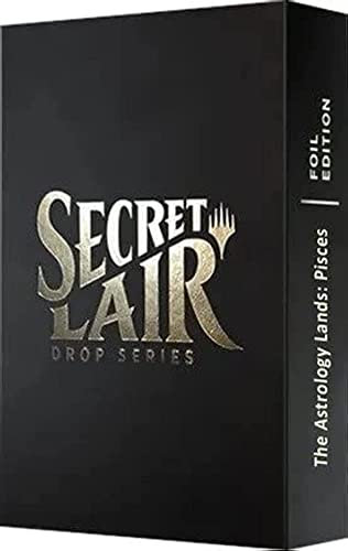 Magic the Gathering Secret Lair: Astrology Lands (Pisces) - Foil -