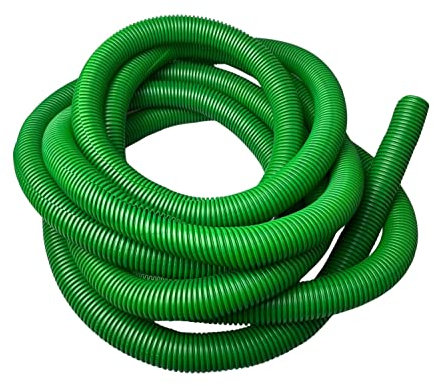 PE Green Corrugated Conduit Flexi Pipe Tube Split 23mm - 5m