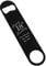 Personalised Engraved Large Black Stainless Steel Bar Blade, Durable Bottle Opener, Happy 18th Birthday Design, Birthday Gift, Gift for Him, Birthday, Home Bar Accessory, Engraved in The UK