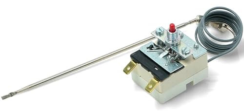 REPORSHOP - Termostato Fijo Freidora 220C Bulbo 720mm con Rearme