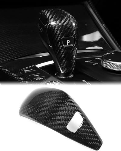 SHSBSCAR G20 Z4 Schalthebel-Abdeckung aus Carbon für BMW G20 G21 3er 330i M340i G29 Z4 (2019-2025) / G22 4er Gran Coupé M Sport (2022-2025)
