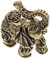 MUSISALY Messing Elefanten Ornament Schrank Messing Statue Miniatur Messing Elefanten Statue Elefanten Statue Ornament Kleine Messing Dekoration Messing Verzierung Vintage