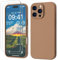 GOODVISH 3 IN 1 for iPhone 16 Pro Case 6.3 inch, Upgraded Camera Protection, 2X HD Screen Protector, Liquid Silicone Anti-Scratch Shockproof Gel Rubber Anti-Fingerprint Phone Case Cover, Desert