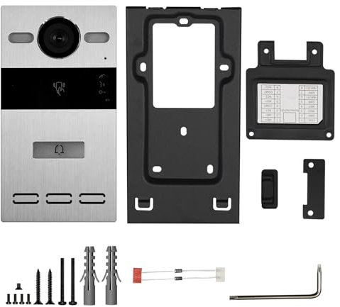 Magnetic Door Lock, Access Control System Door Station Intercom Unlock Door Electronic Gate Opener Work With 10.1Inch Center Control Panel,Home Security System