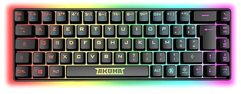 AKUMA - SHÔNEN T03 65% 69 Keys Backlit Gaming Keyboard - Programmable RGB Membrane