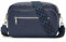 RQJZ 26x18cm Damen Umhängetasche Klein mit Breitem Gurt Stylish Crossbody bag Vegan Leder Verstellbare Schultertasche Hobo Handtasche für Alltag & Reisen Festzug Blau