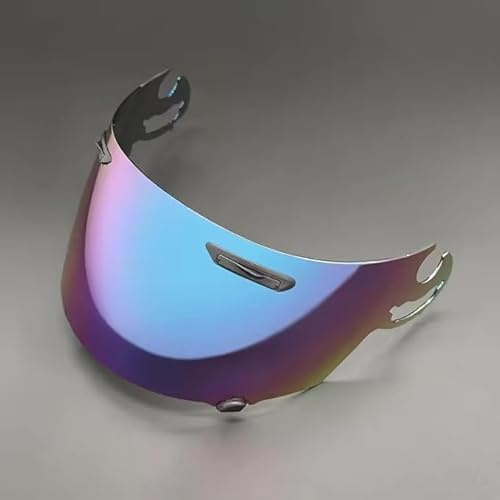 YOFAB Visiere Casque Moto pour ARAI RR5 RX7-RV QUAMTUM-J Astro-IQ, Casque Moto Pare-Vent Casque Lentille, Remplacement de Visière de Lentille de Casque de Bouclier de Vent de Moto,A Color