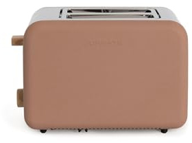 CREATE/TOAST RETRO/Grille-pain Moka / 6 niveaux de puissance, tiroir ramasse-miettes, thermostat, décongélation, réchauffage, 2 fentes à tranches larges, 850W