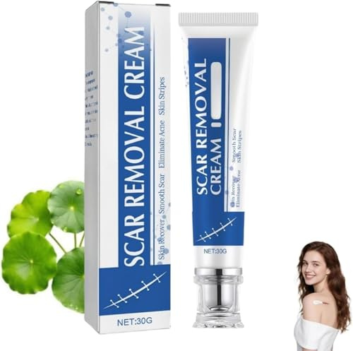 Narbencreme, Natürliche Creme zur Dehnungsstreifenentfernung, Geeignet für Kaiserschnitt- und Brandnarben
