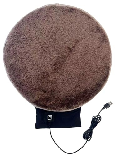 USB Electric Seat Warmer Cushion, Thickened Plush Heating Pad, Portable for Car Home Thickened Plush Heating Pad
