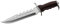 Herbertz Gürtelmesser, AISI 420, Pakkaholz, Lederscheide