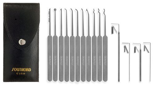 C1510 SouthOrd 15 Piece Lock Pick Set