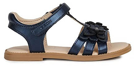 Geox Mädchen J Sandal Karly Girl Sandalen,Navy,27 EU