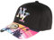 Hip Hop Honour Casquette Enfant Noire et Rose Tropical Night de 7 à 11 Ans - Garçon