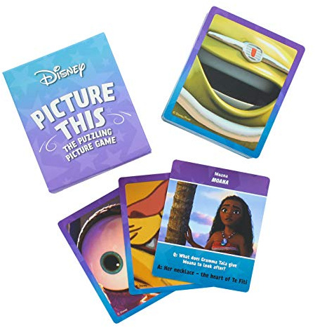 Paladone Disney This Trivia Game with 70 Picture Cards
