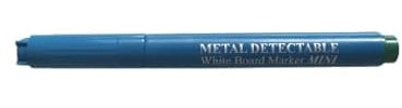 Whiteboard Marker MINI, abwischbar, detektierbar, Schriftfarbe auswählbar, ohne Clip, mit Kappe (grün)