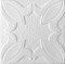 Eurodeco 6m² - 24 Stück 3D Paneelen aus Polystyrol, 50x50cm Deckenpaneele, Wandpaneele, Dekoren, Decken - Wandverkleidung, 2-3mm dick Reines Styropor XPS 0857