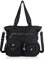 Angel Kiss Geldbörsen und Handtasche für Damen, weiches PU-Leder, Schulter-Handtasche für Damen, Tragetasche mit Tragegriff oben, Schwarz, Einheitsgröße