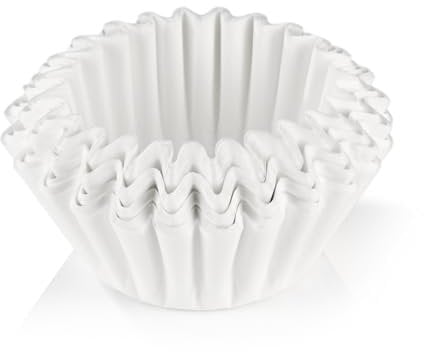 BEEM Original Universal-Korbfiltertüten 100 Stück - 10 Tassen, 90/220mm Papierfilter für Kaffeemaschinen mit Korbfilter
