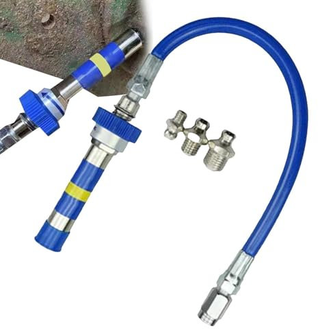 High Pressure Grease Coupler 1/2 Pieces Strong Locking Lock N Lube Coupler for Grease Guns Coupler Coupler Extensions Heavy Duty Fits All Guns