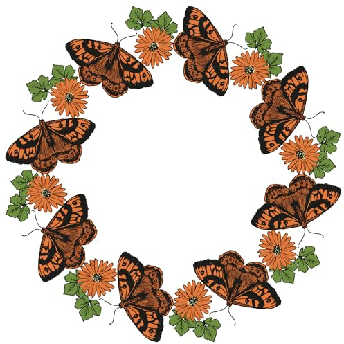 Sizzix™ Stempelset, transparent, 13 Stück — Nature Butterflies von Lisa Jones