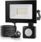 20W Projecteur LED Exterieur Detecteur de Mouvement - 2000LM Super Lumineux Projecteur LED Extérieur 3000K Blanc Chaud Spot LED Extérieur IP65 Etanche Projecteur Exterieur LED pour Jardin, Garage