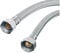 pokm toolsmarket – 400mm Panzerschlauch 1/2” IG x 3/4” IG, Flexibler Schlauch 1/2 Zoll Überwurf Beidseitig, Flexschlauch DN8, Verbindungsschlauch für Armatur Sanitär Schlauch, Edelstahl