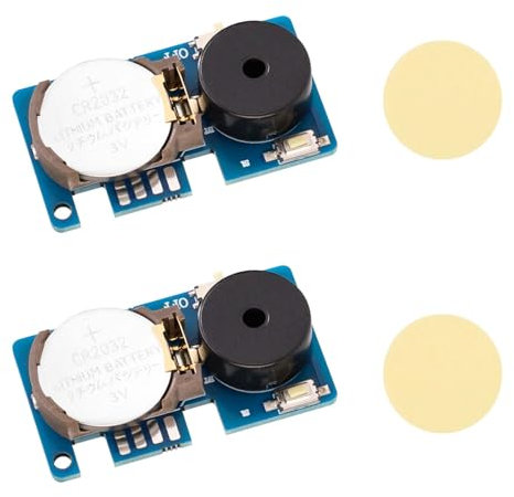 2pcs Cricket Noise Maker Prank, Noise Maker Prank with 16 Sounds Cricket Noise Beeping Prank Device for Home Party School Car (Blue)