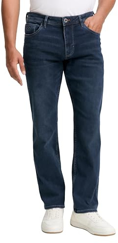 TOM TAILOR Herren TTMARVIN Straight Jeans mit Superstretch