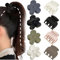 8 Horquillas para Pelo Pequeñas con Flores y Doble Fila, Pinzas Discretas para Mujeres, Pinzas Pelo Mujer Pinzas Pelo Niña
