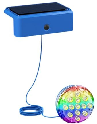 JISADER Solar Swimming Pool Light Kit for Above Ground Inground Pool with Remote