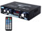 AK35 Digitalverstärker, kabelloser USB-Disk-Verstärker, Zweikanal-Verstärker, tragbares Soundsystem für kabelloses Musik-Streaming, Radio, | Multi-Mode-Audio-Booster für Regallautsprecher & Ent