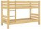 Teilbares Etagenbett Massivholz Kiefer 90x200 Rollrost Hohes Bett Stockbett 60.11-09 100