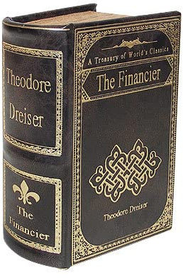 zeitzone Hohles Buch Geheimfach The Financier Buchversteck Antik-Stil17cm
