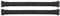 OMAC Dachträger Gepäckträger kompatibel mit VW Amarok 2010-2021 Relingträger Alu Schwarz 2X