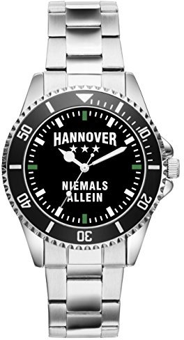 KIESENBERG Hannover Geschenk Artikel Idee Fan Uhr 2360