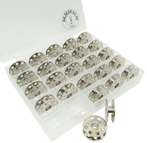 LNKA 45785 Metallspulen in Box für Singer Federgewicht 221 222 301 Bernina Drehmaschine