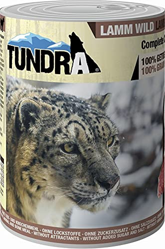 Tundra Katzenfutter Lamm & Wild, Nassfutter 6 x 400 g
