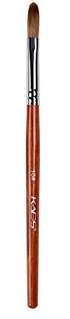 KADS Kolinsky Sable Acrylic Nail Art Brush Red Wood Pen Nail Brush for Nail Art Manicure Tool (10#)