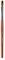 KADS Kolinsky Sable Acrylic Nail Art Brush Red Wood Pen Nail Brush for Nail Art Manicure Tool (10#)