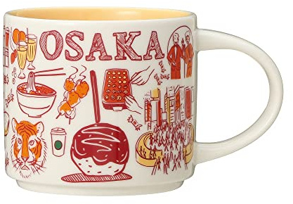 Starbucks JAPAN Osaka Been There Series Across the Globe Collection Coffee Mug 14 Ounce